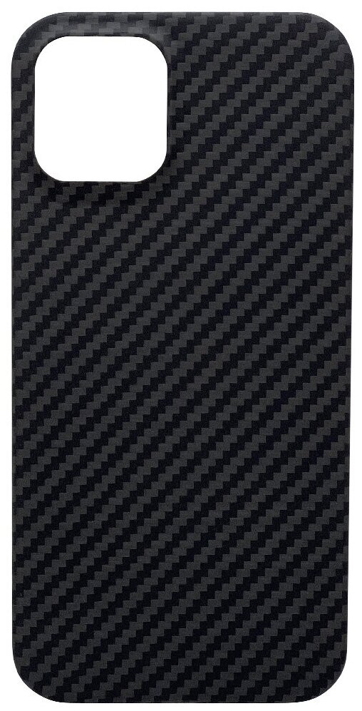 Карбоновый чехол для iPhone 11, iGrape (Черный)