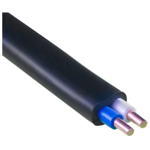 Кабель электрический ВВГбм-Пнг-LS (А) 2х4 WT черный 100 метров