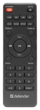 Колонки с сабвуфером Defender Eclipse акустическая стерео система 2140 Вт Bluetooth 50 MP3-плеер FM usb дерево