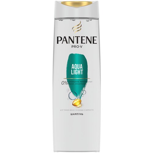 PANTENE Pro-V Шампунь Aqua Light для тонких и склонных к жирности волос / Пантин / 400мл