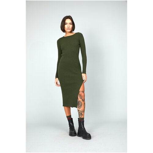Платье женское, J.B4, артикул: 4WD1018, цвет: зеленый, размер: XS фото