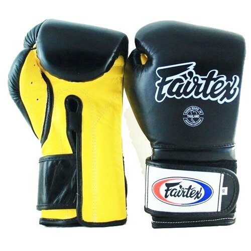 Боксерские перчатки Fairtex BGV9 Black/Yellow - Fairtex - черно-желтый - 16 oz