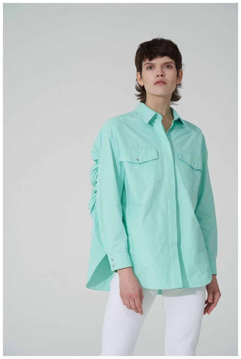 Блуза CHAPURIN с драпированными рукавами