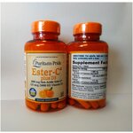 Puritan's Pride Ester C+D3, Эстер Си, Витамин С 1000 мг - 60 таблеток - изображение