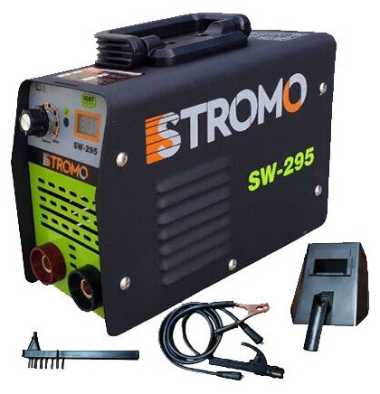 Сварочный аппарат инверторный STROMO SW 295, электрод 1,6-4мм, ММА, 20-295А, 5,8кВт