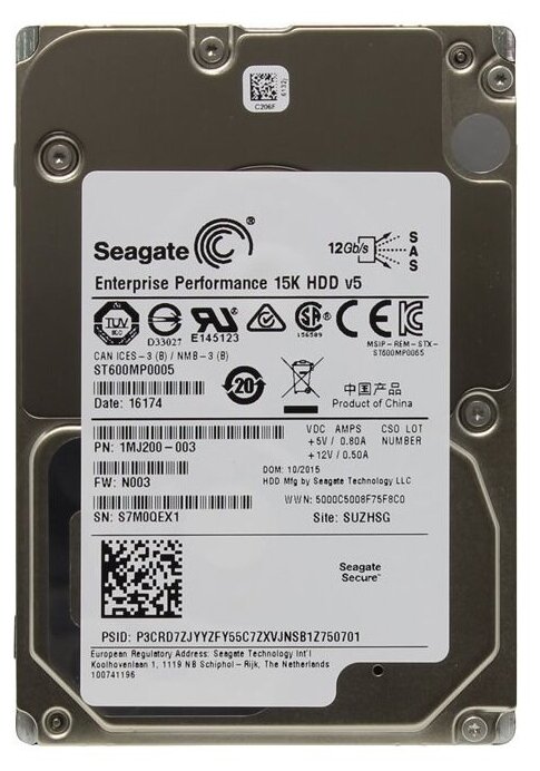 Жесткий диск Seagate 73-GB 15K 2.5 6G SAS [ST973452SS]