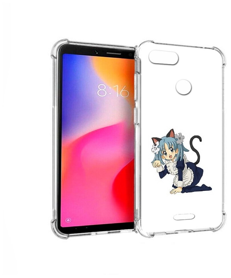 Чехол задняя-панель-накладка-бампер MyPads аниме3 для Xiaomi Redmi 6 противоударный