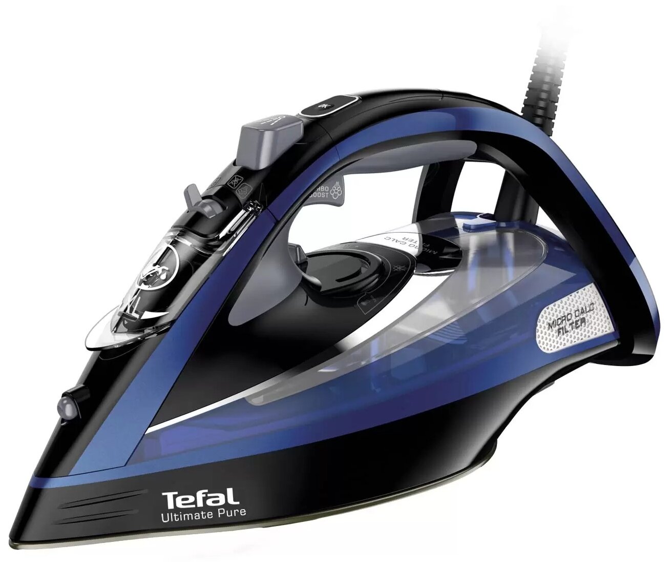 Утюг Tefal Ultimate Pure FV9848E0 3200 Вт синий