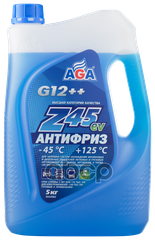 Антифриз Aga Z45 G12++ Готовый -45c Синий 5 Кг Aga306z (Допуск Для Электромобилей) AGA арт. AGA306Z