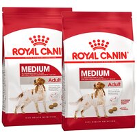 ROYAL CANIN MEDIUM ADULT для взрослых собак средних пород (15 + 15 кг)