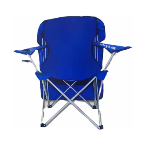 Кресло складное с навесом, синее, MirCamping