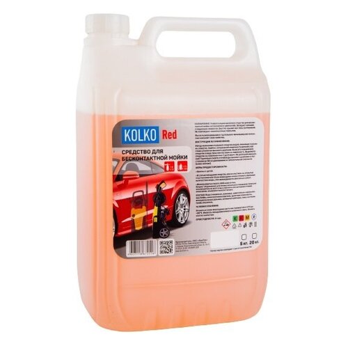 Автошампунь KOLKO Red для бесконтактной мойки концентрат (5кг)