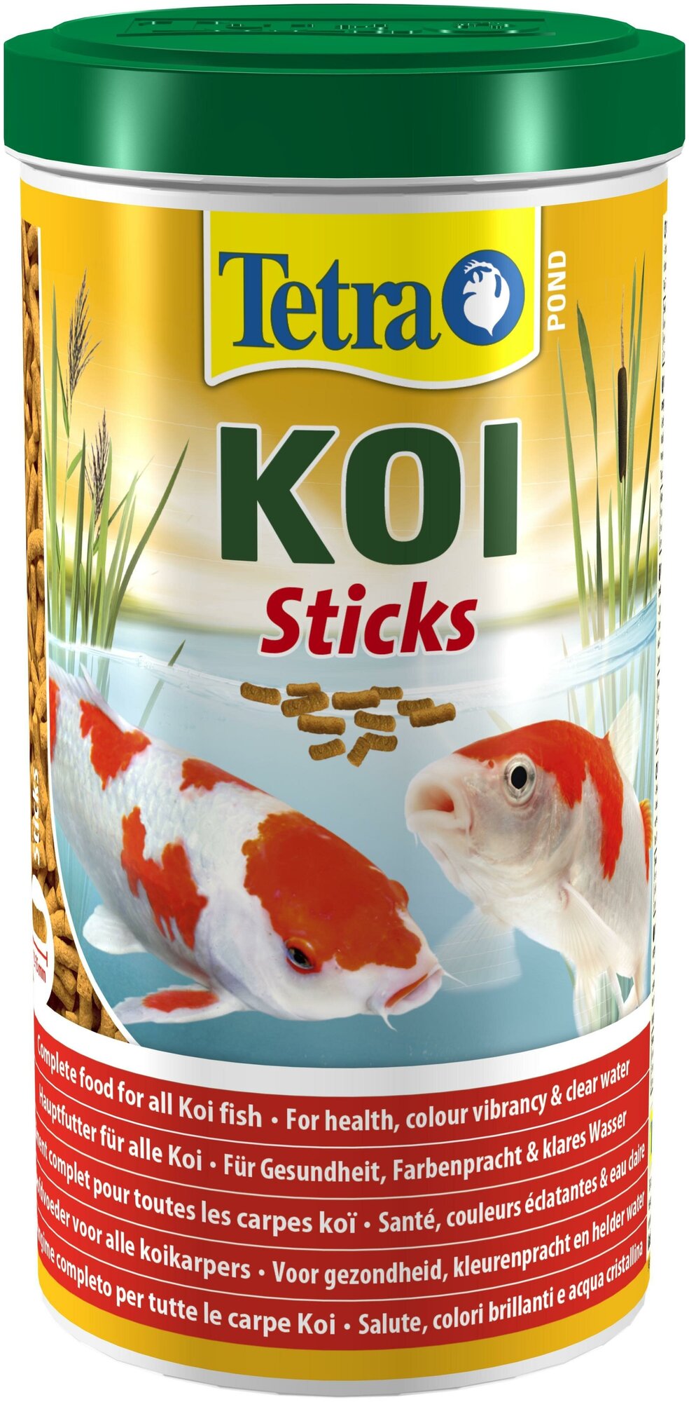 TETRA POND KOI STICKS корм гранулы для прудовых рыб (1 л) - фотография № 1