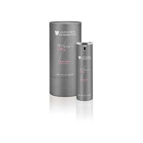 Сыворотка для лица омолаживающая Janssen 1230P Platinum Care Effect Serum с коллоидной платиной 50 мл