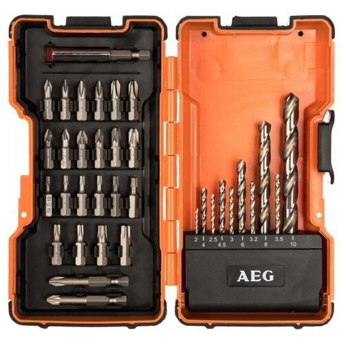 Набор сверл и бит 35 предметов AEG POWERTOOLS 4932352249