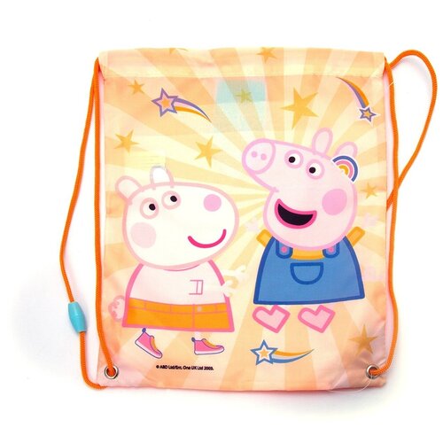 Детская сумка-мешок Свинка Пеппа Добрые поступки