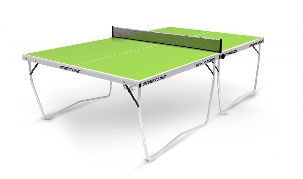 Всепогодный теннисный стол Hobby Evo Outdoor PCP 20 с инновационной столешницей 20 мм. Облегченный конструктив и ультрасовременный дизайн.