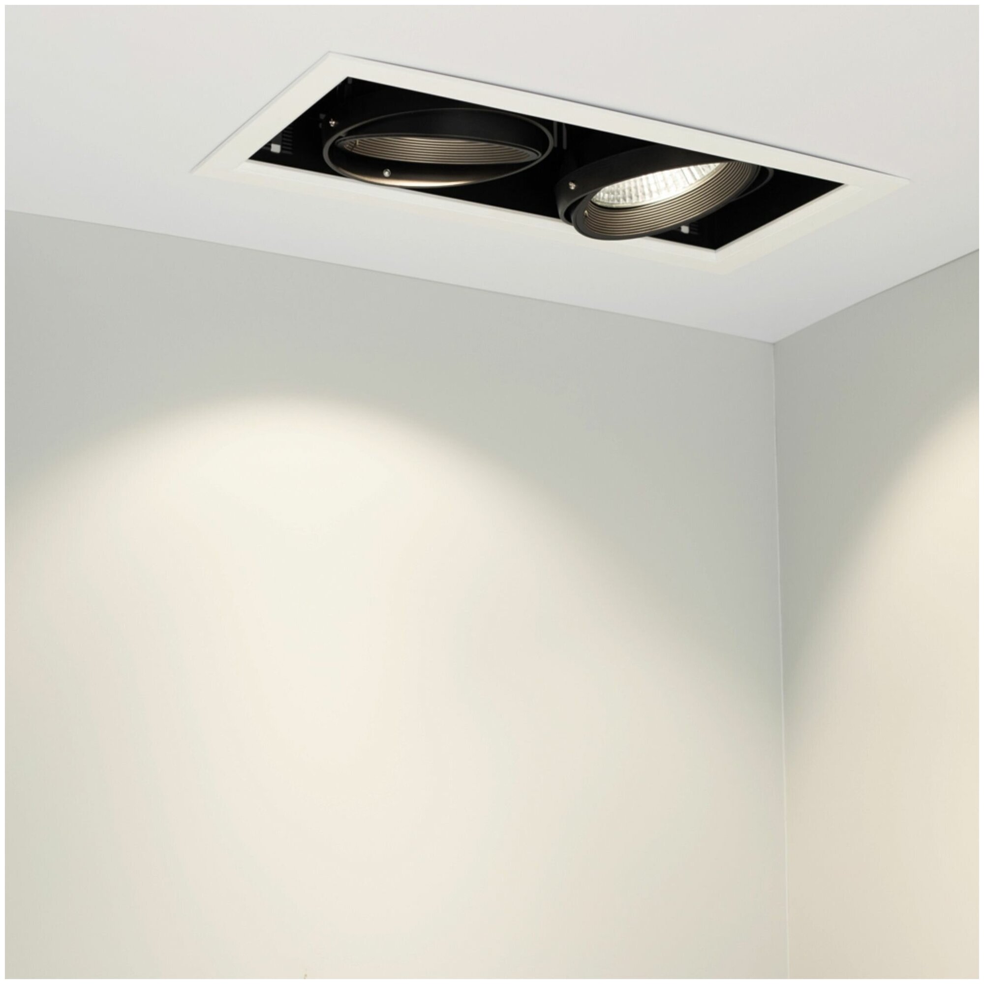Встраиваемый светодиодный светильник Arlight CL-Kardan-S375x190-2x25W White6000 / - фото №5