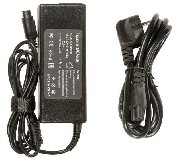 Блок питания для монитора и телевизора LCD 15V 5A 72W 4pin
