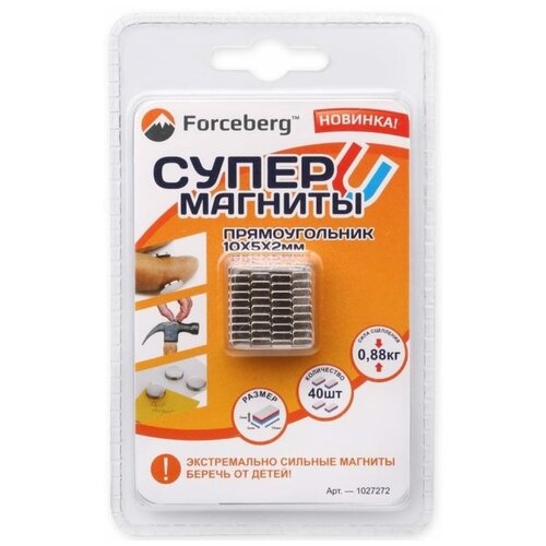 Набор магнитов  Forceberg 9-1272168-010, 10 шт.