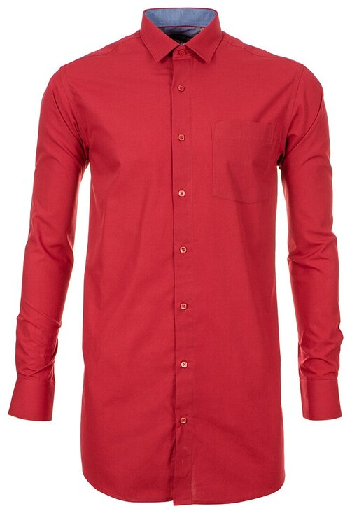 Рубашка Imperator, размер 44/XS/170-178/38 ворот, красный