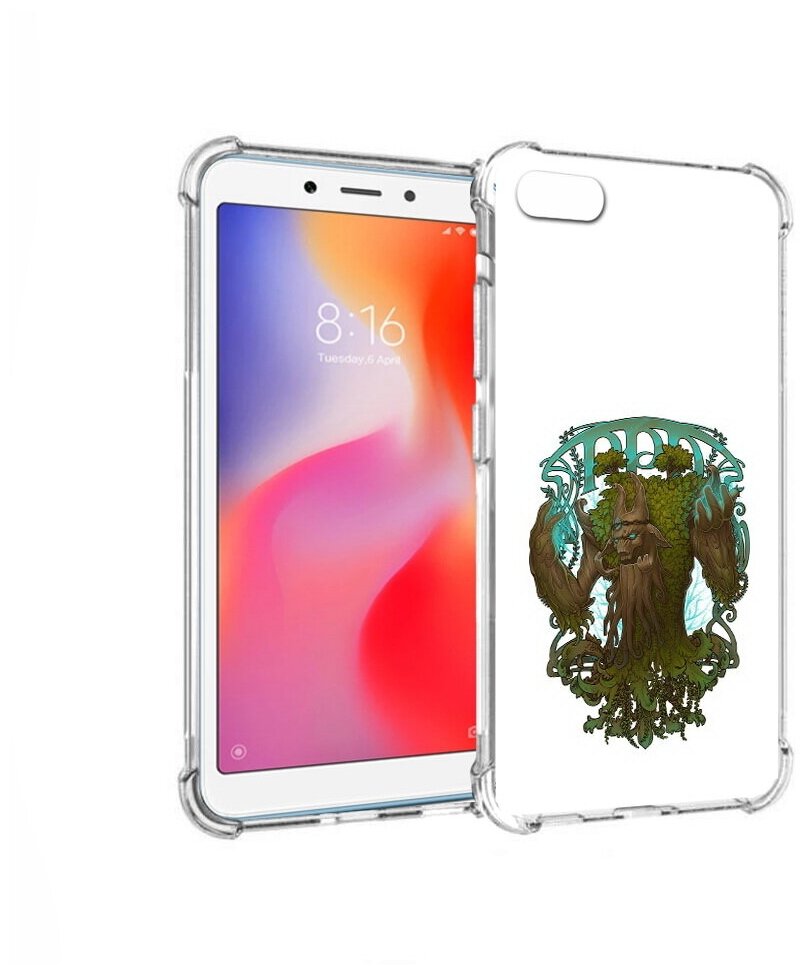 Чехол задняя-панель-накладка-бампер MyPads trent protector для Xiaomi Redmi 6A противоударный