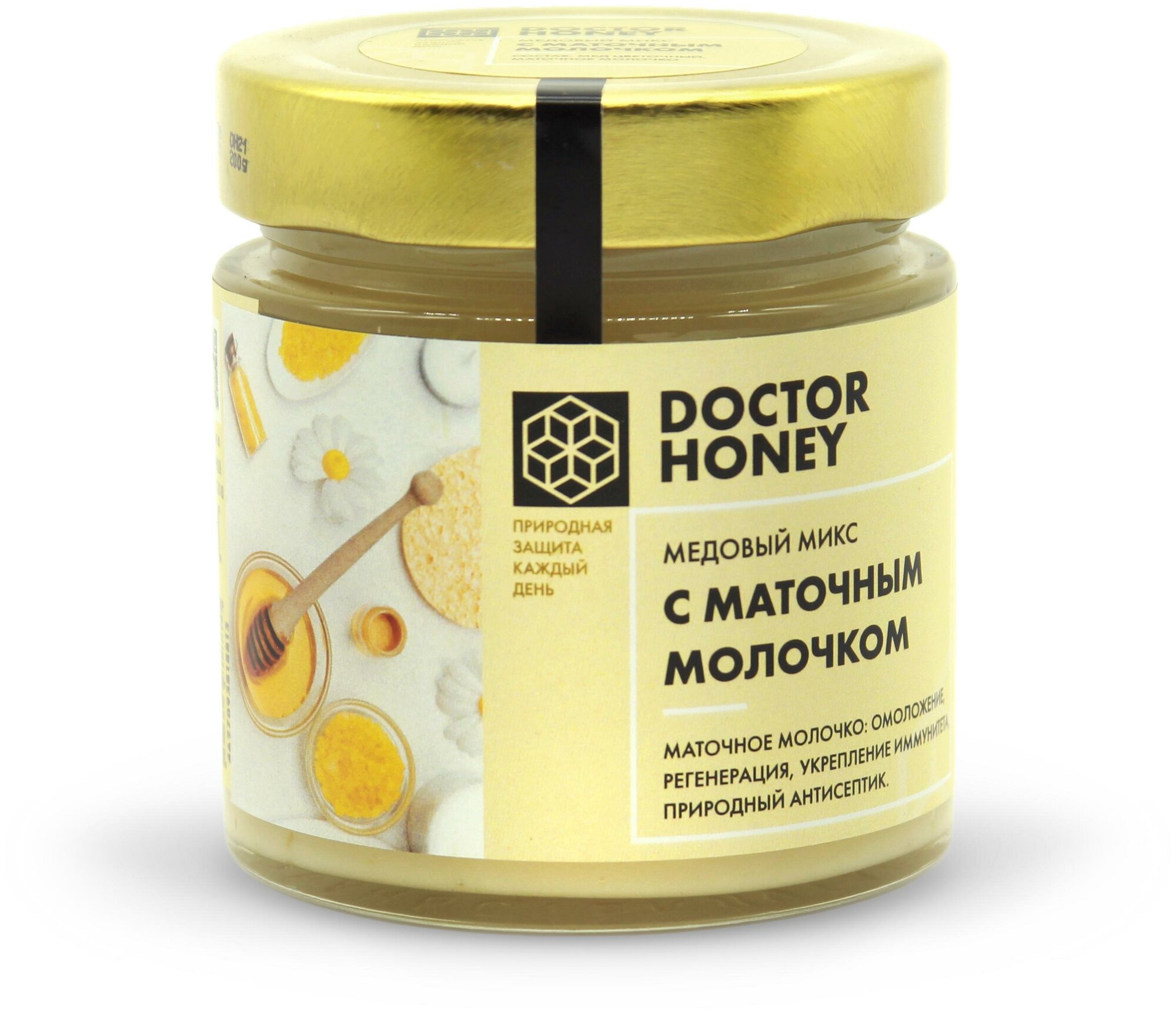 Мед микс Doctor Honey С маточным молочком DH21 - фотография № 3