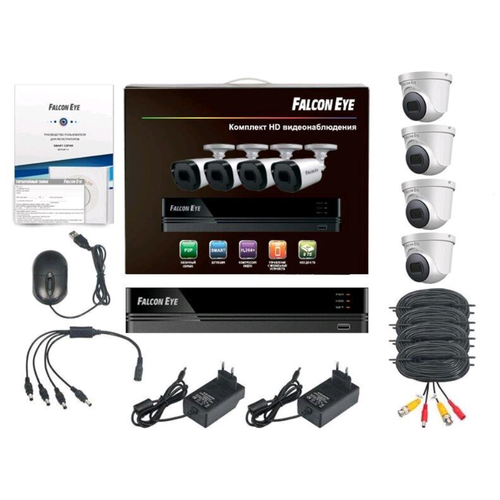 Комплект видеонаблюдения Falcon Eye Fe-2104mhd Smart .