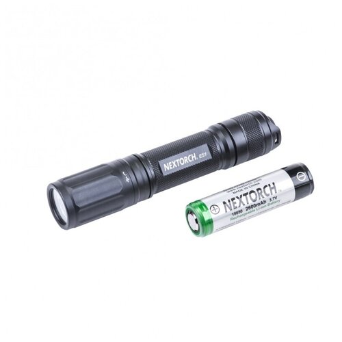 Ручной фонарь Nextorch Outdoor E51, черный светодиодный фонарь f3 zoom cree xm l t6 1000lum usb зарядка в пластиковом кейсе