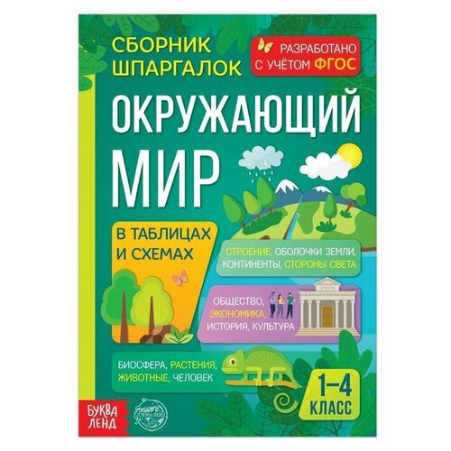 Сборник шпаргалок для 1 — 4 классов «Окружающий мир», 60 стр.