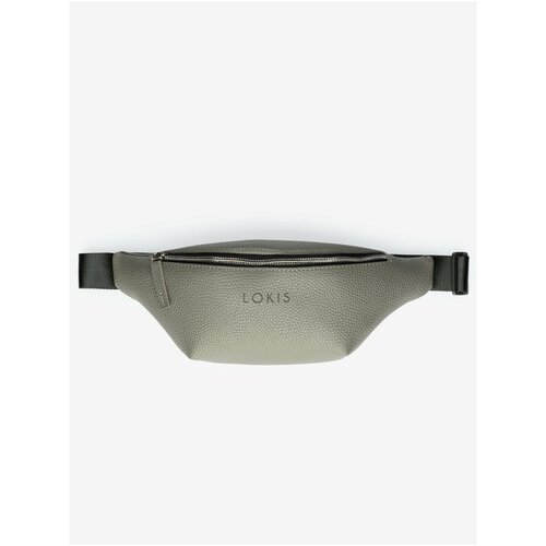 фото Серая поясная сумка lokis