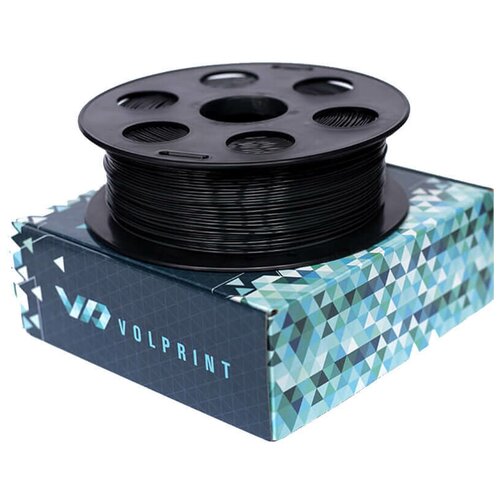 Volprint ABS 1.75мм 1кг Чёрный пластик для 3D принтера volprint abs 1 75мм 1кг чёрный пластик для 3d принтера