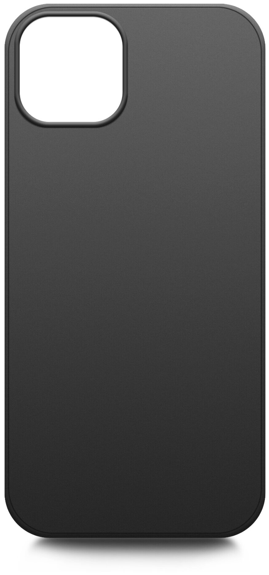 Чехол силиконовый на Apple iPhone 13 mini (Эпл Айфон 13 мини ) черный накладка защитная, Brozo