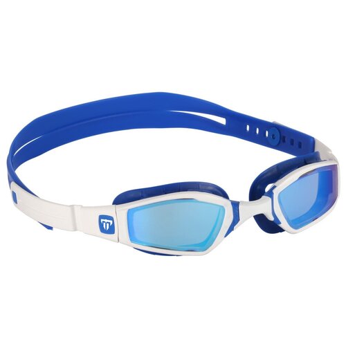 фото Ph ep2840940lmb очки для плавания ninja (голубые, титановые,зеркальные линзы), white/blue phelps