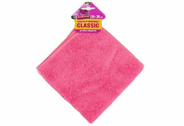Avikomp Салфетка Аккуратъ   classic  для любых поверхностей  микрофибра  30х30 см
