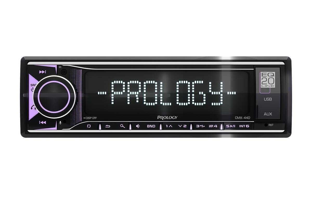 Автомагнитола PROLOGY CMX-440 FM/USB-ресивер с Bluetooth