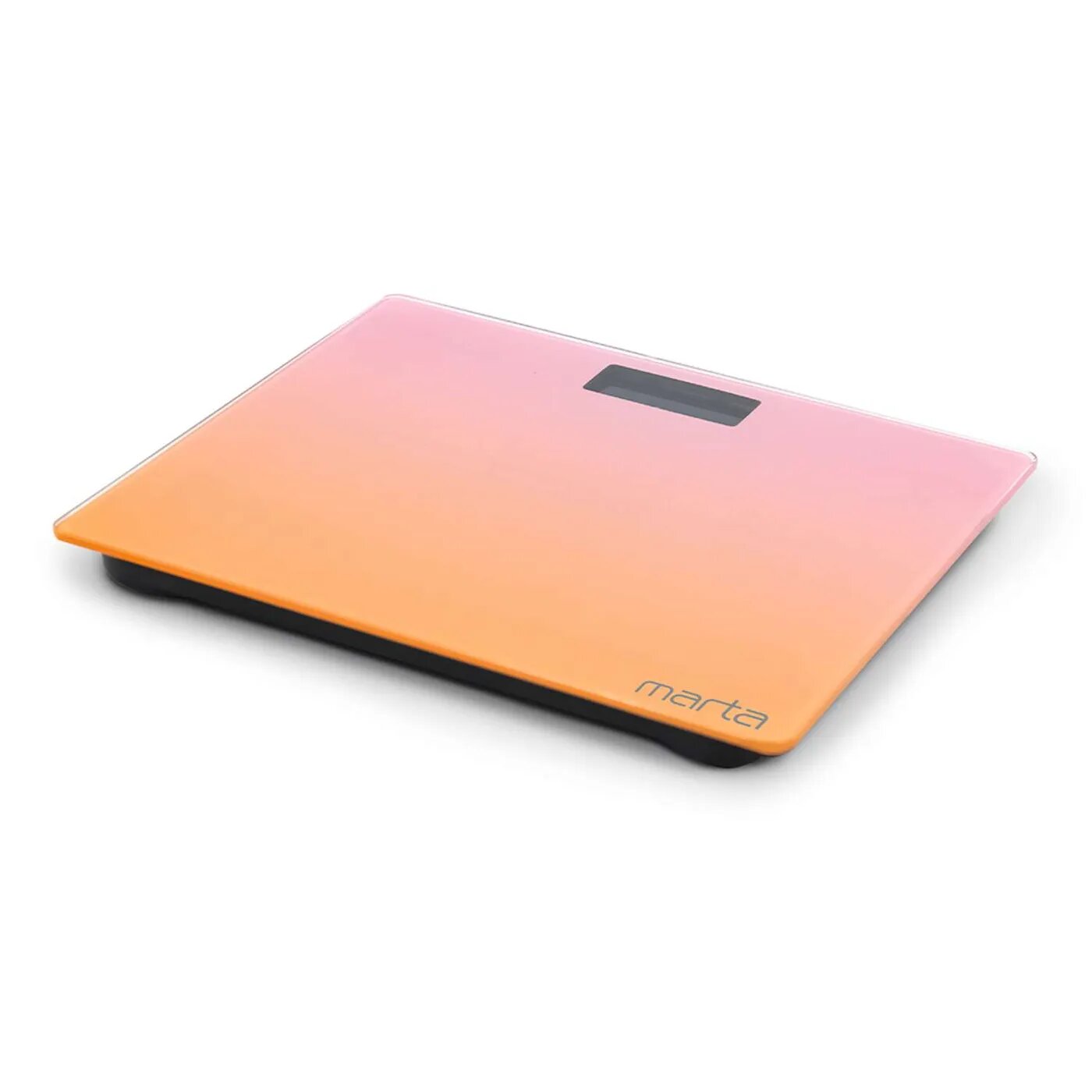 MARTA MT-SC1691 оранжево-розовый LCD весы напольные диагностические, умные с Bluetooth - фотография № 2