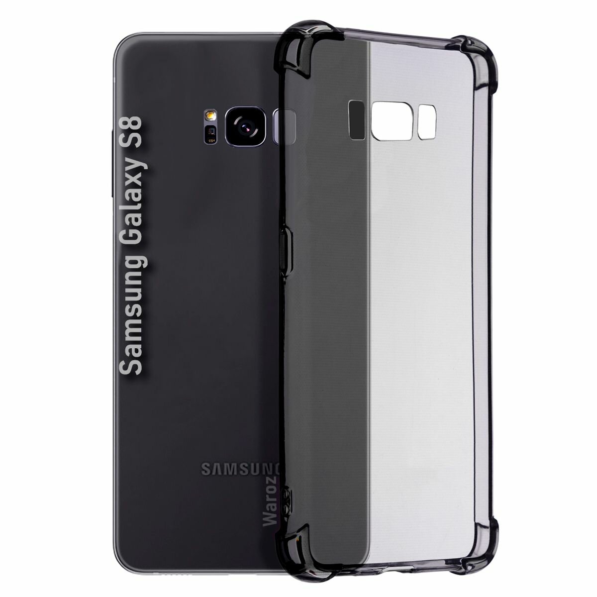 фото Чехол на Samsung Galaxy S8 силиконовый противоударный с усиленными углами