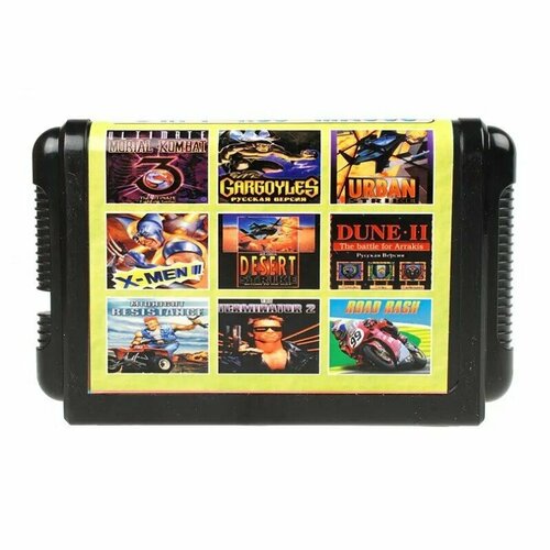 Сборник 9 игр для Сега с Dune 2 сборник игр 5 в 1 aa 5103 lotus lotus 2 road rash 1 road rash 2 toy русская версия 16 bit