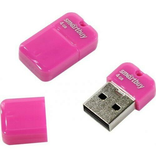 USB Flash накопитель SmartBuy 4Gb SmartBuy ART Pink ( ) (SB4GBAP)