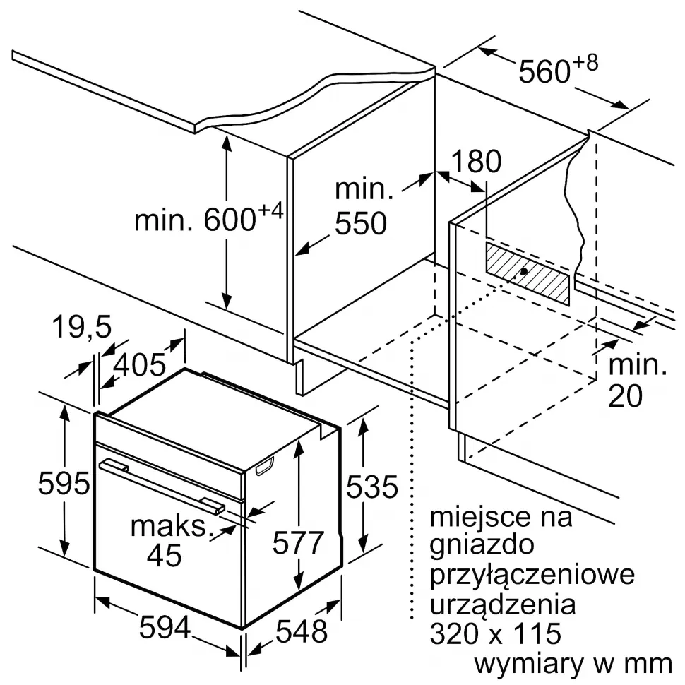 Электрический духовой шкаф Bosch HBG7341B1 - фотография № 7