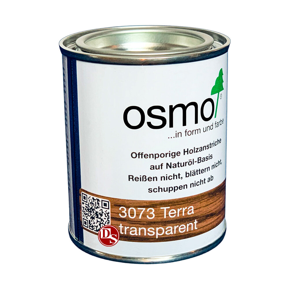 Osmo Масло с твёрдым воском цветное, Osmo 3073 Hartwachs-Oil Farbig, 125 мл, терра