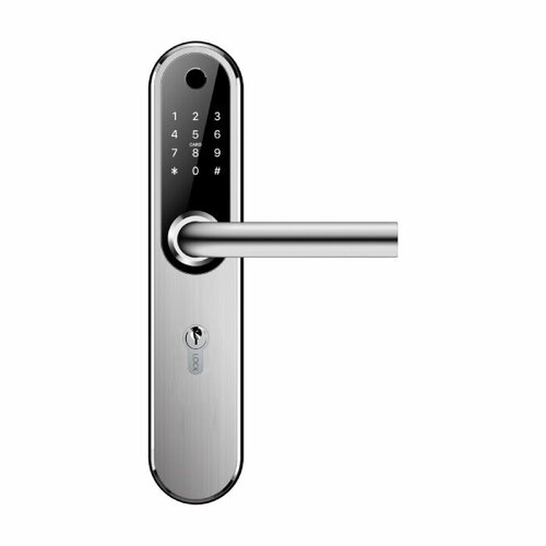 Умный электронный замок Home Plus SILVER Novilock v.4239 с врезным механизмом 5572 v.4936