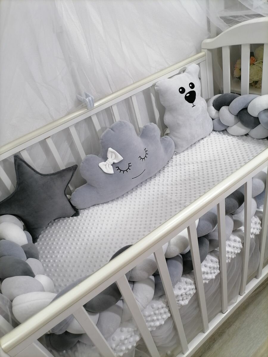 Комплект бортиков коса и игрушки