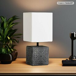 Декоративная настольная лампа Arte Lamp FIORI A4429LT-1BA E14 черный