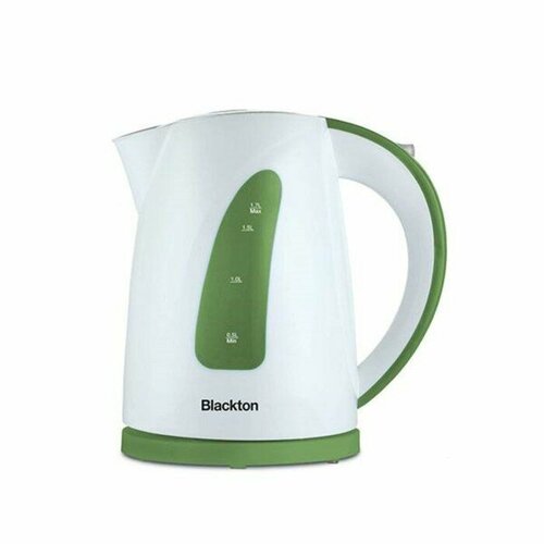 Чайник электрический Blackton Bt KT1706P, пластик, 1.7 л, 2200 Вт, бело-зелёный чайник электрический gelberk gl 462 пластик 1 7 л 2200 вт бело зелёный gelberk 9578713
