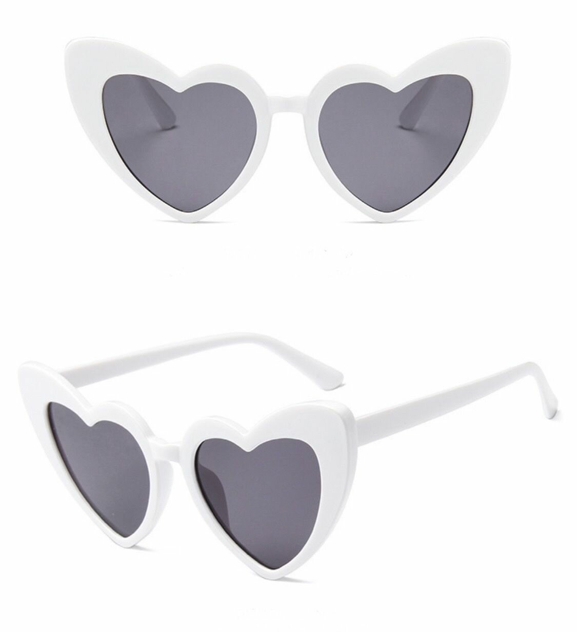 Солнцезащитные очки Очки детские.(сердце 2)-белый, белый