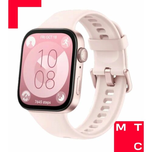 Часы HUAWEI Watch FIT 3 Solo-B09S розовые 9490₽