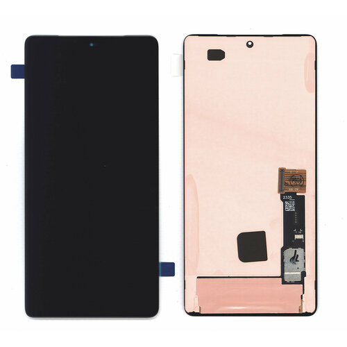 Дисплей (модуль) для Google Pixel 7 Pro в сборе с тачскрином OLED черный