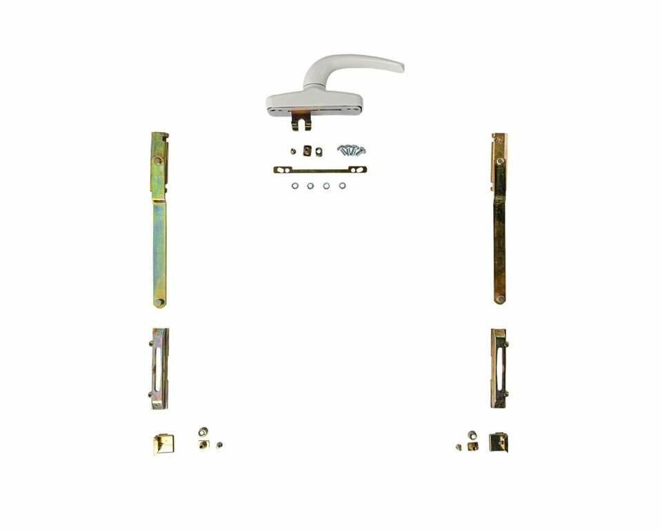 Комплект откидной фурнитуры, европаз Ш350-1200/В350-1200, белый RAL9016